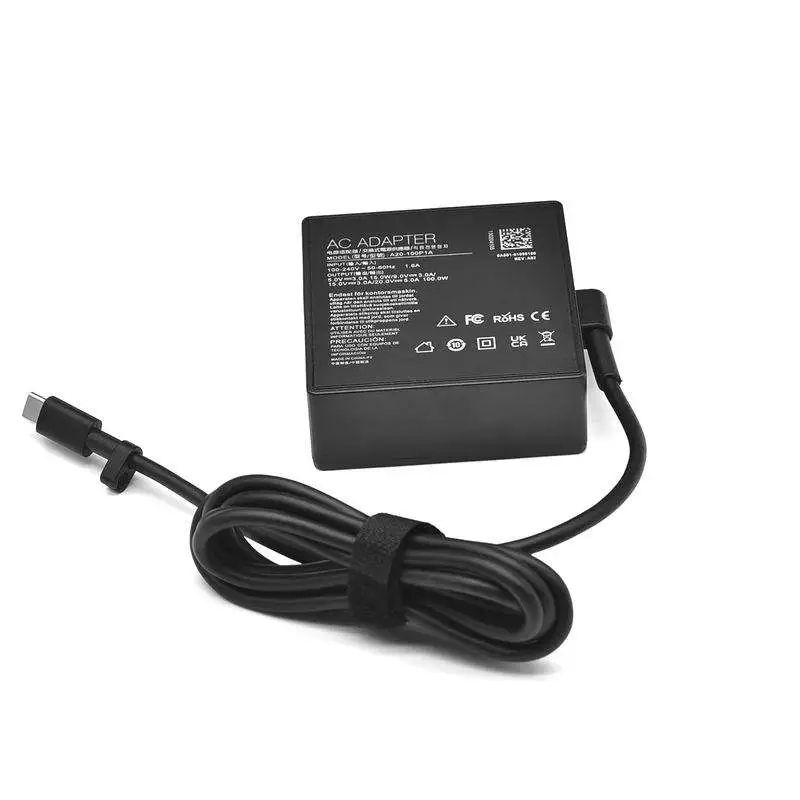 100W Type-C PD USB C Power Adapter 20V 5A for Asus Laptop