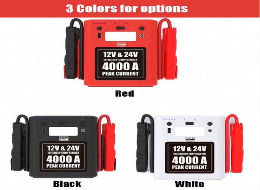 About the 12V 24V 56000mAh Emergency Car Workshop Lithium Battery Charger and Jump Starter