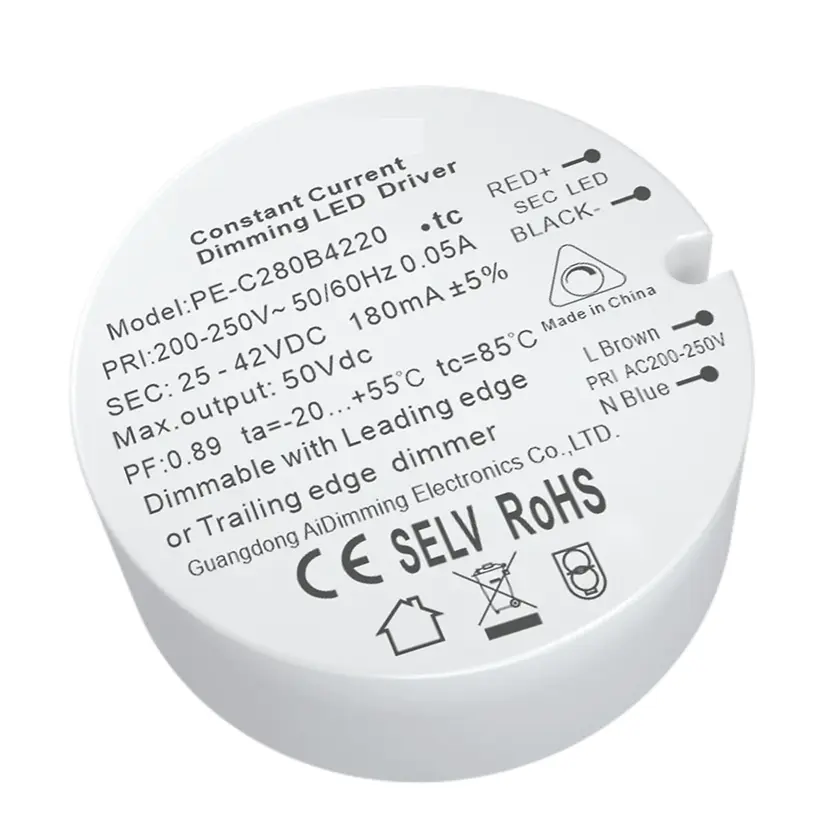 8.4W Constant Current Triac Dimmable LED Driver