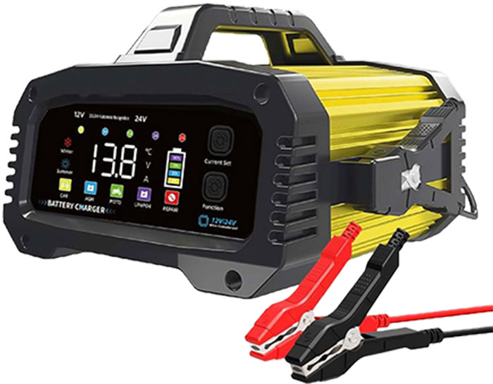 12V 24V Full Intelligent Battery Charger