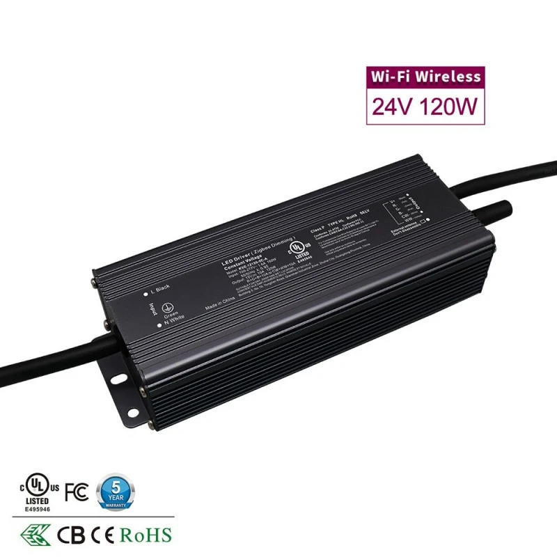 Tuya Zigbee Wireless Dimming Constant Voltage 120W LED Driver